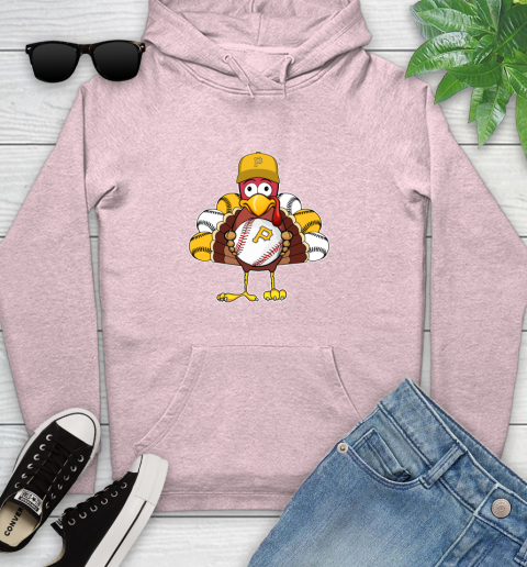 Pittsburgh Pirates Turkey thanksgiving Youth Hoodie 10