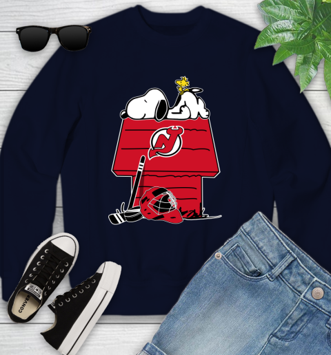 New York Islanders NHL Hockey Snoopy Woodstock The Peanuts Movie (2) Youth Sweatshirt 3
