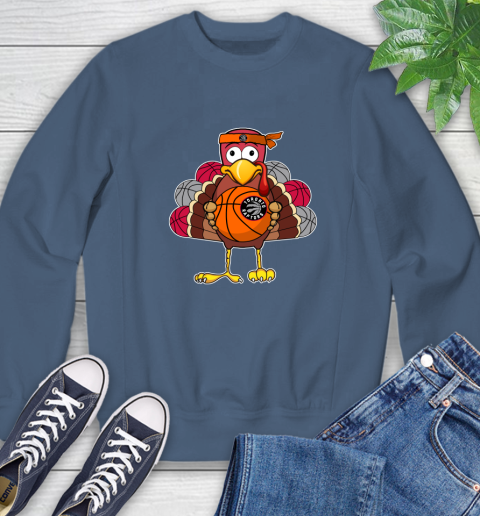 Toronto Raptors Turkey thanksgiving day Sweatshirt 7