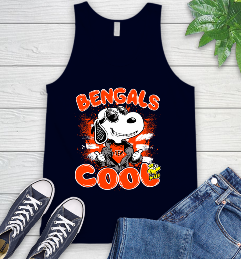 NFL Football Cincinnati Bengals Cool Snoopy Shirt Tank Top 2