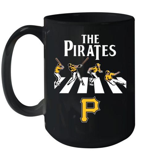 MLB Baseball Pittsburgh Pirates The Beatles Rock Band Shirt Ceramic Mug 15oz