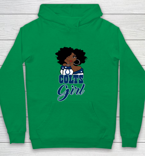 Indianapolis Colts Girl NFL Youth Hoodie 6