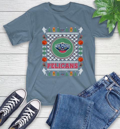 New Orleans Pelicans Merry Christmas NBA Basketball Loyal Fan Ugly Shirt 8