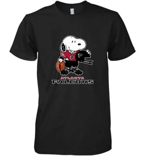 Snoopy A Strong And Proud Atlanta Falcons Player NFL Premium Men's T-Shirt