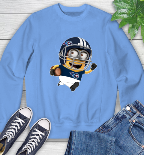 NFL Tennessee Titans Minions Disney Football Sports Sweatshirt 11