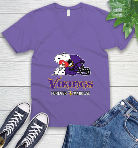 NFL The Peanuts Movie Snoopy Forever Win Or Lose Football Minnesota Vikings 57