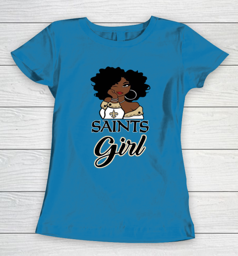 New Orleans Saints Girl NFL Women's T-Shirt 8