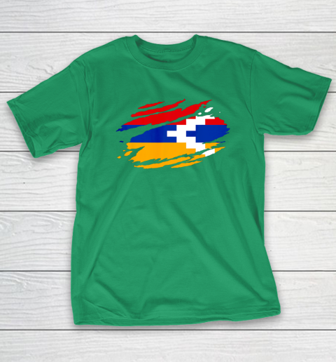 Artsakh Flag Proud Artsakh Support Artsakh Strong Armenia T-Shirt 5