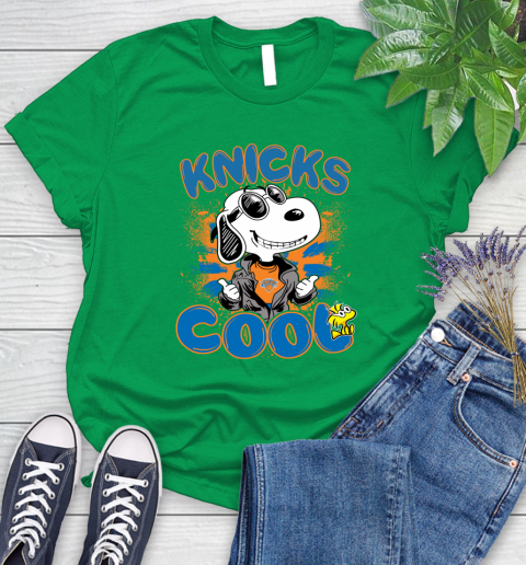 NBA Basketball New York Knicks Cool Snoopy Shirt Women's T-Shirt 7
