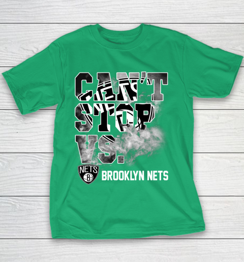 NBA Brooklyn Nets Basketball Can't Stop Vs Youth T-Shirt 3