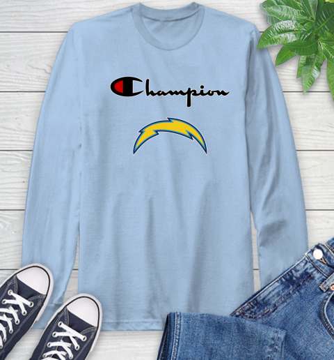 NFL Football Los Angeles Chargers Champion Shirt Long Sleeve T-Shirt 6