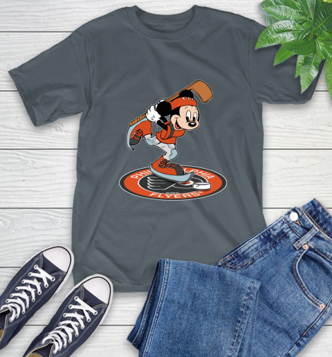 NHL Hockey Philadelphia Flyers Cheerful Mickey Disney Shirt T-Shirt 7