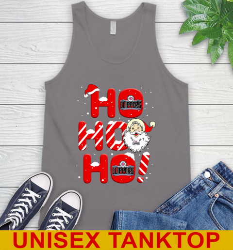 LA Clippers NBA Basketball Ho Ho Ho Santa Claus Merry Christmas Shirt Tank Top 6