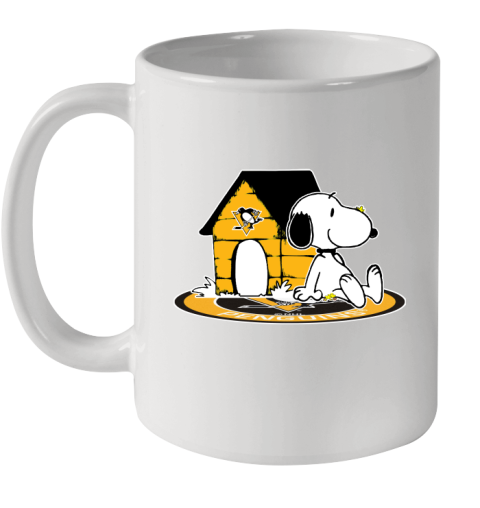 NHL Hockey Pittsburgh Penguins Snoopy The Peanuts Movie Shirt Ceramic Mug 11oz