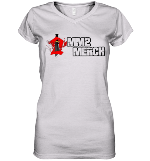 Roblox Mm2 Merch Women S V Neck T Shirt Cheap T Shirts Store Online Shopping - roblox mm2 merch