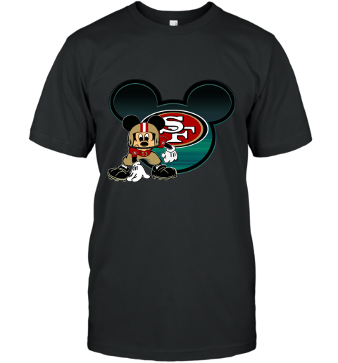 San Francisco 49ers T-Shirt Mickey Mouse 49ers Gift - Personalized