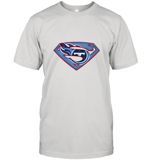 We Are Undefeatable The Tennessee Titans x Superman NFL Unisex Jersey Tee