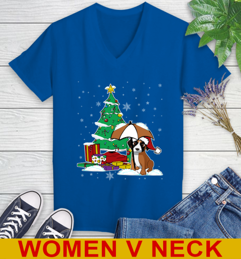 Boxer Christmas Dog Lovers Shirts 81
