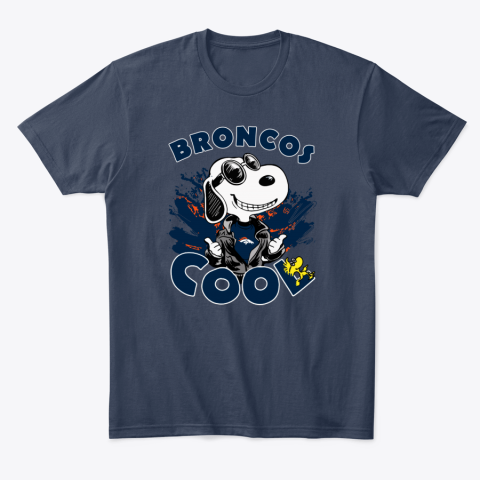 hmai denver broncos snoopy joe cool we39 re awesome classic t shirt 2 front navy