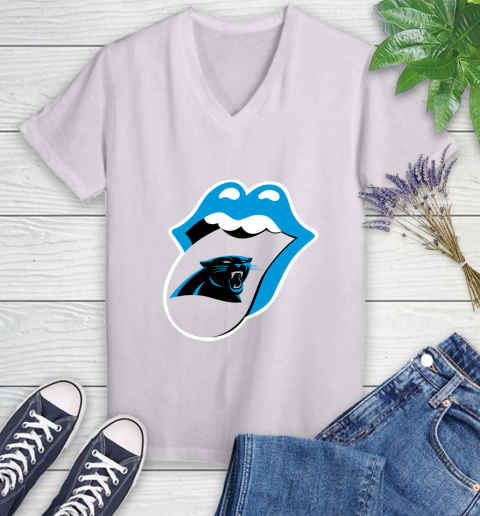 Carolina Panthers NFL Football Lips I Root For My Team Adoring Fan 77