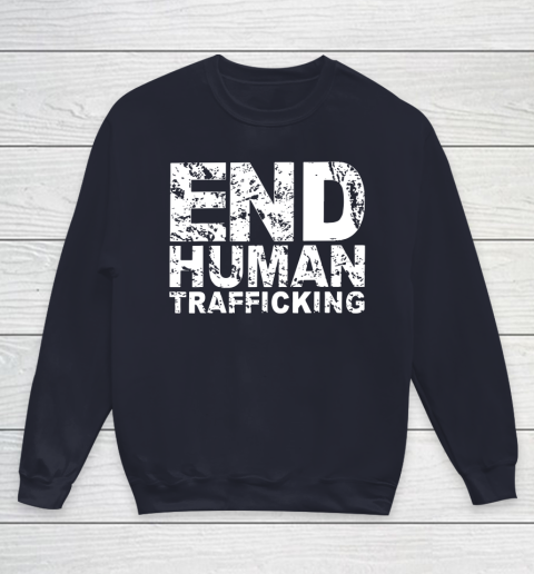 End Human Trafficking Shirt Youth Sweatshirt 2