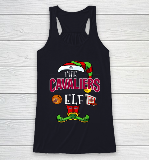 Cleveland Cavaliers Christmas ELF Funny NBA Racerback Tank 7