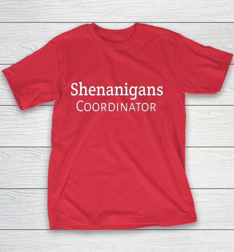 Shenanigans Coordinator Youth T-Shirt 7