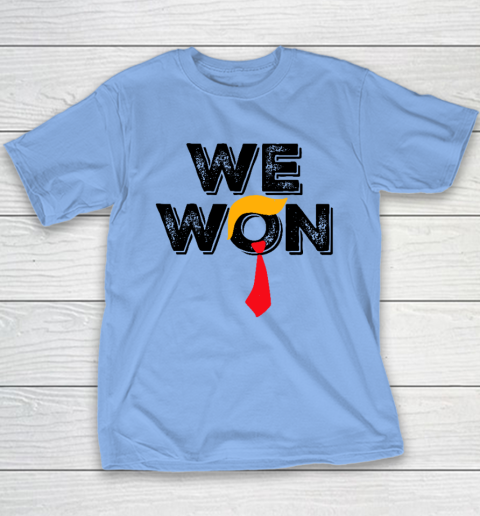 Donald Trump 47th President JD Vance We Won Get Over It 2024 Youth T-Shirt 8