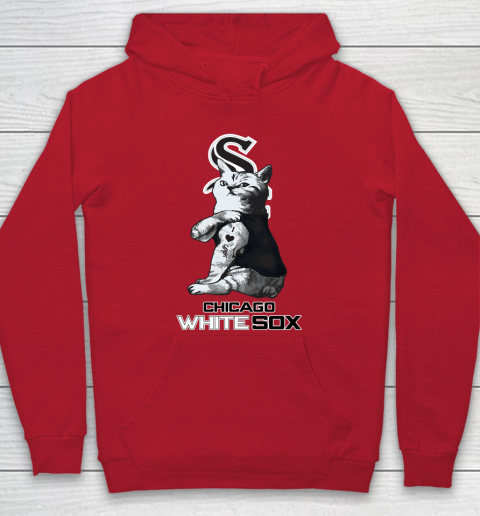 MLB Baseball My Cat Loves Chicago White Sox Hoodie 7