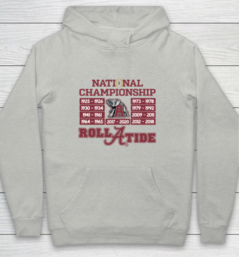 National Championship Alabama Crimson Tide 2020 Youth Hoodie