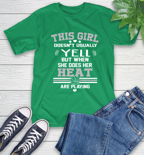 Miami Heat NBA Basketball I Yell When My Team Is Playing T-Shirt 7