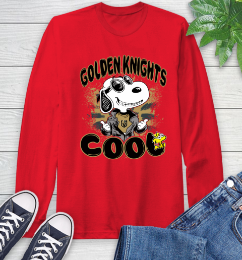 NHL Hockey Vegas Golden Knights Cool Snoopy Shirt Long Sleeve T-Shirt 12