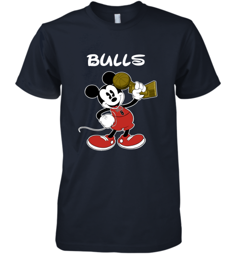 Mickey Chicago Bulls Premium Men's T-Shirt