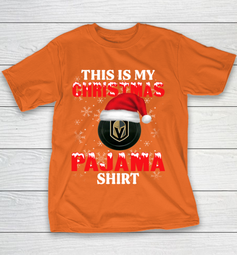 Vegas Golden Knights This Is My Christmas Pajama Shirt NHL Youth T-Shirt 4