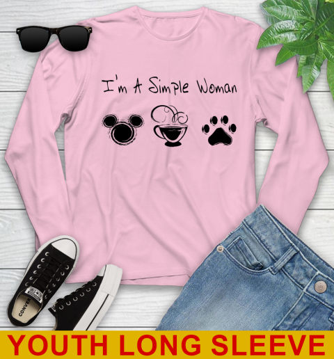 I am simple women who love mickey coffee and dog 109