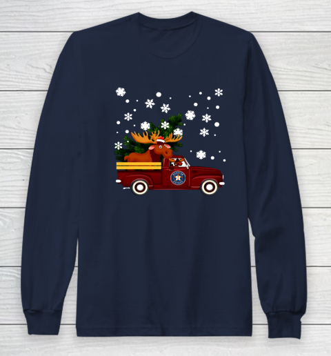 Houston Astros Bring Christmas Home MLB Long Sleeve T-Shirt 2