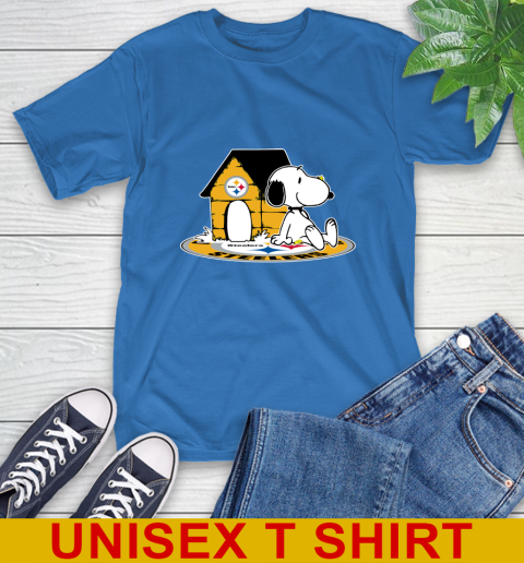 NFL Football Pittsburgh Steelers Snoopy The Peanuts Movie Shirt T-Shirt 9