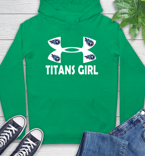 NFL Tennessee Titans Girl Under Armour Football Sports Hoodie 8