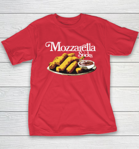 Mozzarella Sticks Youth T-Shirt 7