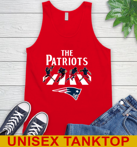 NFL Football New England Patriots The Beatles Rock Band Shirt Tank Top 5