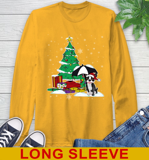 Boston Terrier Christmas Dog Lovers Shirts 56