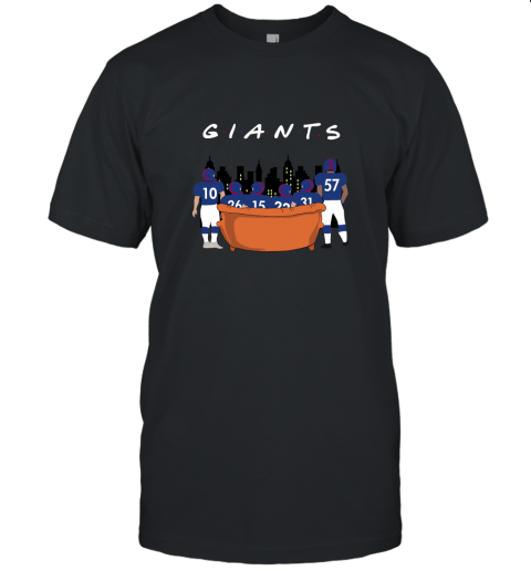 The New York Giants Together F.R.I.E.N.D.S NFL Unisex Jersey Tee
