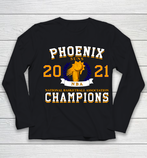 Phoenix Suns Finals 2021 NBA Champions Youth Long Sleeve