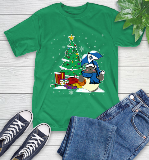Dallas Mavericks NBA Basketball Cute Tonari No Totoro Christmas Sports T-Shirt 7