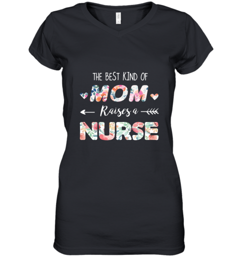 Mom Nurse Women's V-Neck T-Shirt