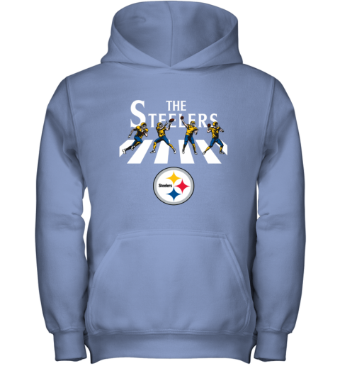 NFL Pittsburgh Steelers The Beatle Abbey Road Walk Hoodie - Rookbrand