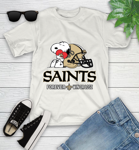 NFL The Peanuts Movie Snoopy Forever Win Or Lose Football New Orleans Saints 103