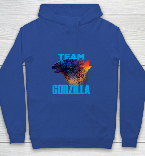 Godzilla Vs Kong Official Team Godzilla Neon Youth Hoodie Tee For Sports