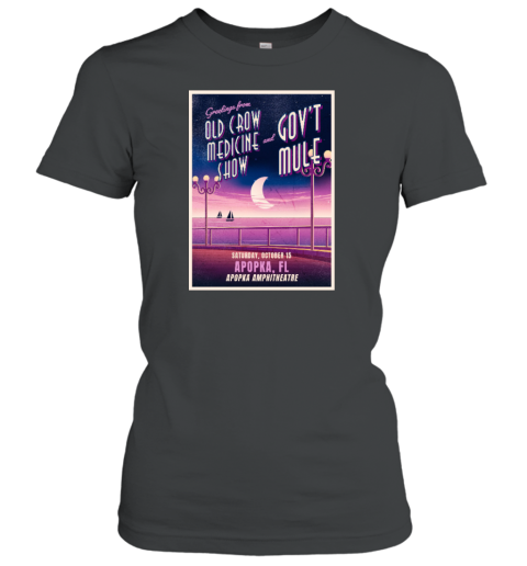Gov't Mule's The Apopka Amphitheater in Apopka October 15, 2022 Women's T-Shirt