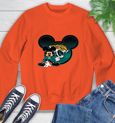 NFL Jacksonville Jaguars Mickey Mouse Disney Football T Shirt Sweatshirt 4